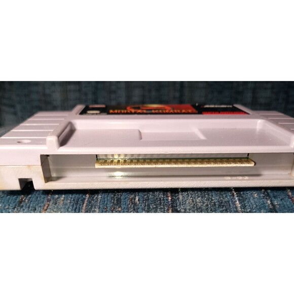 Mortal Kombat (Super Nintendo Snes, 1993) Authentic Tested 12/3/2024 - Picture 9 of 16